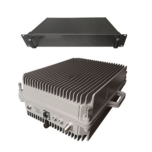  两当TETRA800数字警用集群数字光纤直放站远近端机
